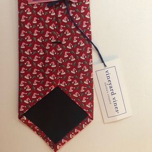 Vineyard Vines Red Santa Hat Christmas Tie